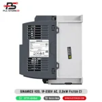 Siemens SINAMICS V20 6SL3210-5BB22-2BV1 2.2 kW 1-Phase VFD - Image 2
