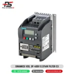 6SL3210-5BE13-7CV0 Siemens SINAMICS V20 0.37 kW 380–480 V three-phase VFD