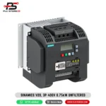 Siemens SINAMICS V20 6SL3210-5BE17-5UV1 0.75 kW 3-Phase VFD - Image 3